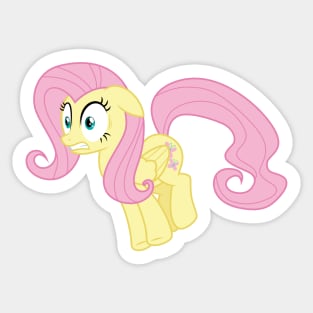 Startled Fluttershy Sticker